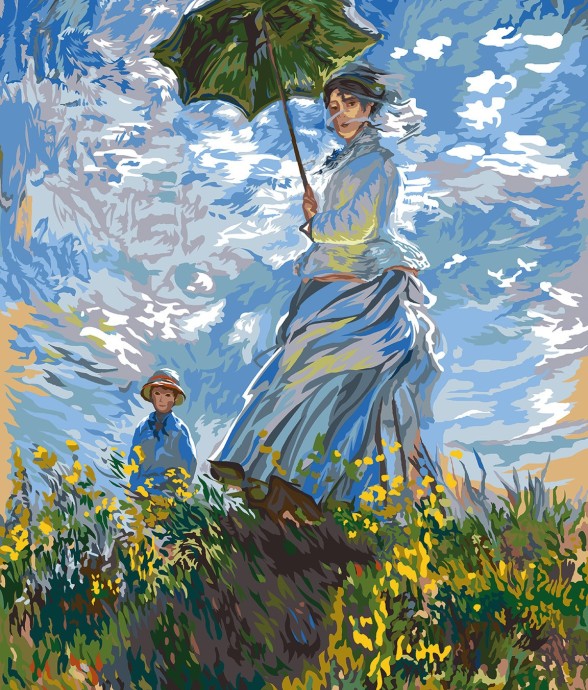 Canevas Margot La Femme à...