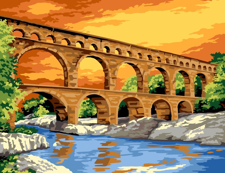 CANEVAS PÉNÉLOPE SEG 60X80
