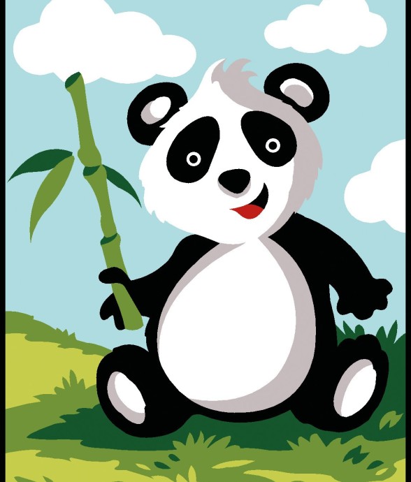 Kit Canevas Margot Panda...