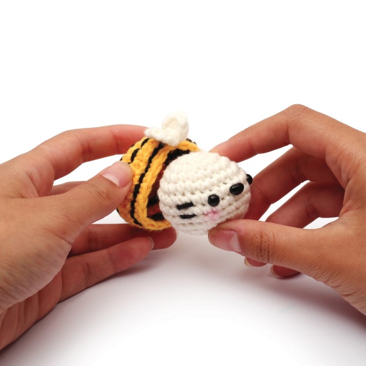 Kit EasyGurumi porte clés – Amigurumi facile "Abeille"