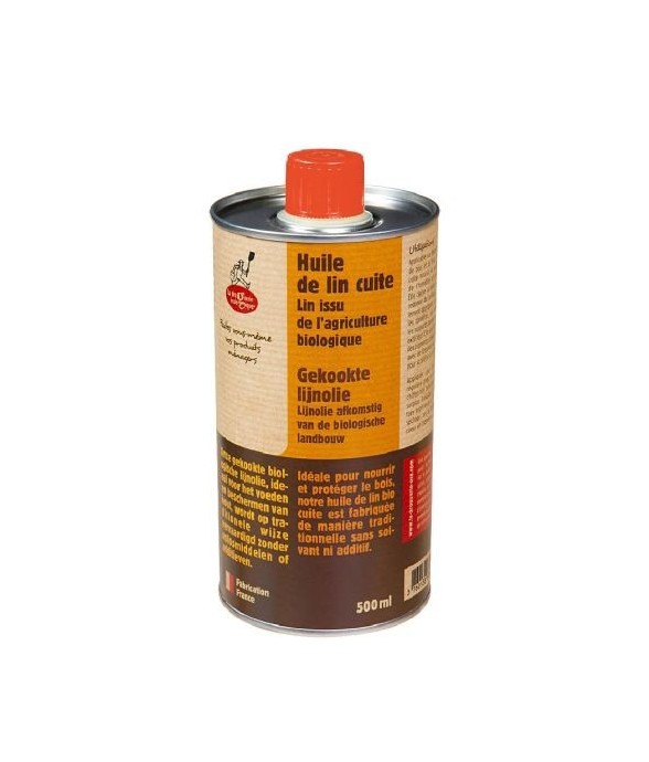 Huile de lin Bio 500ml