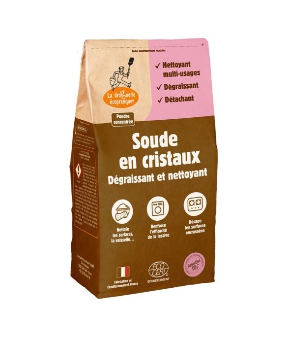 Soude en cristaux 500g
