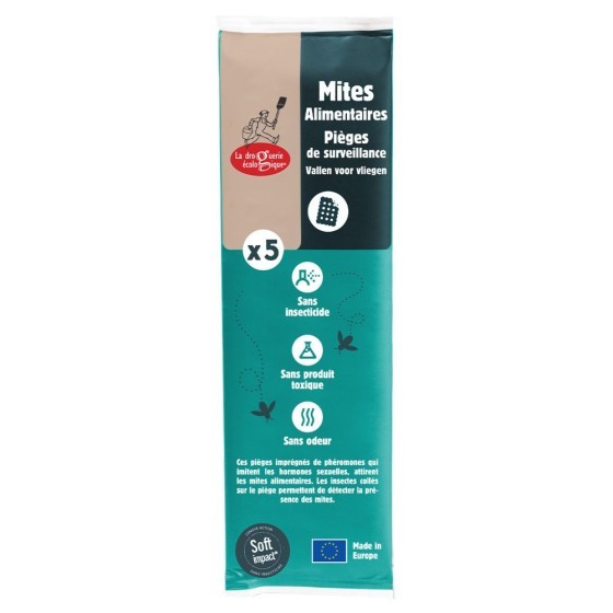 Controle mites alimentaires 5 plaquettes