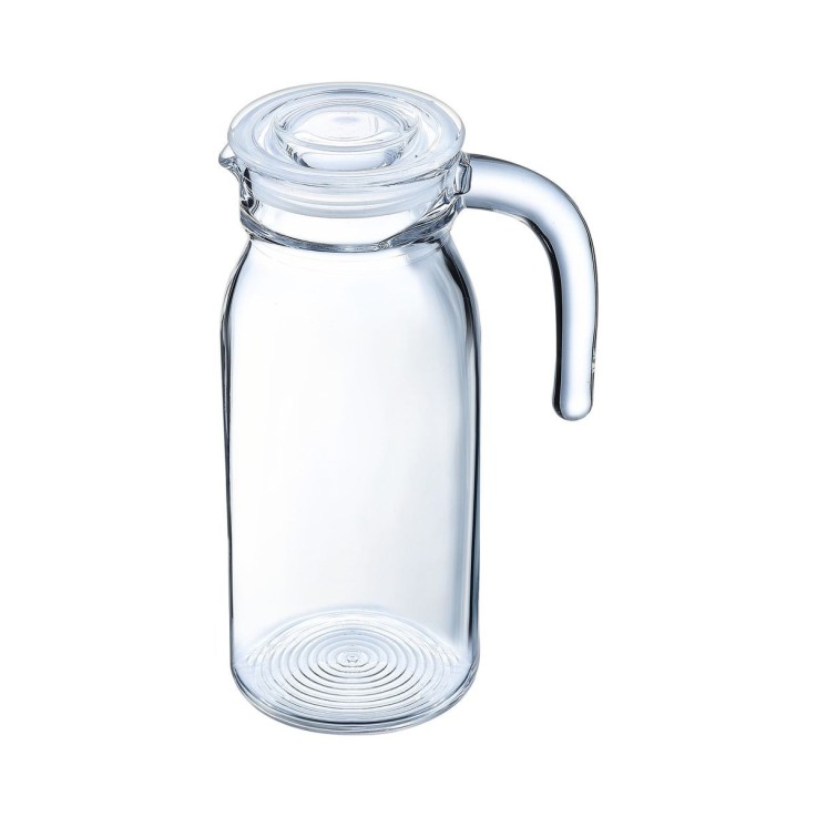 Broc en verre 1L avec couvercle -PURE