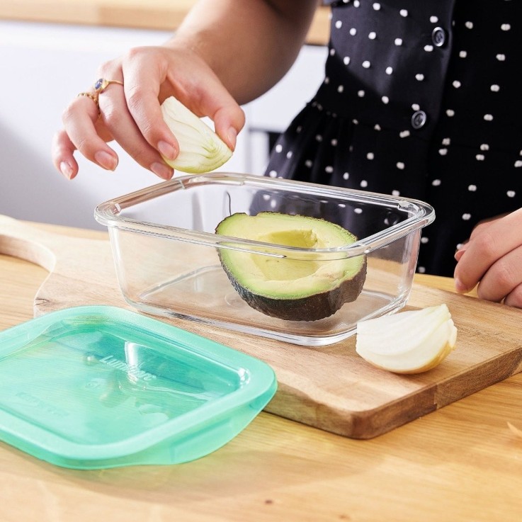 Boite rectangle en verre 38cL -KEEP'N BOX