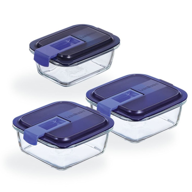 3 boites (1 rectangle et 2 carrées) -EASY BOX