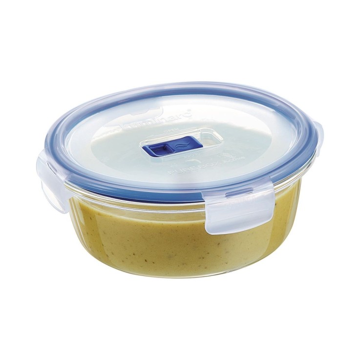 Boite ronde en verre 92cL -PURE BOX ACTIVE