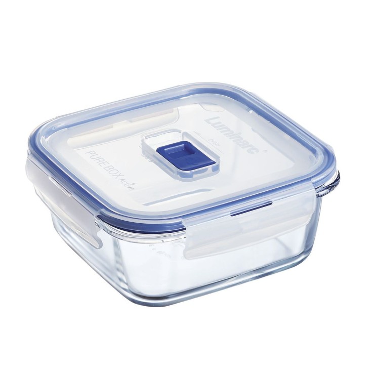 Boite carrée en verre 76cL -PURE BOX ACTIVE