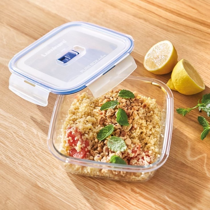 Boite carrée en verre 76cL -PURE BOX ACTIVE