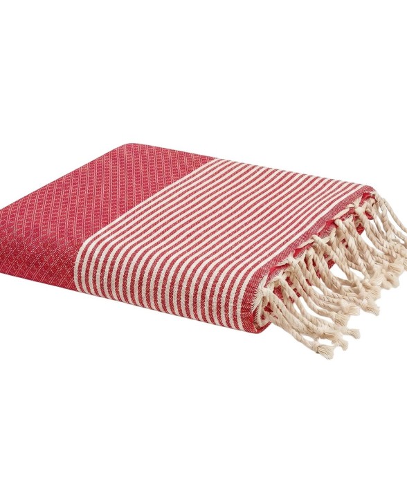 Fouta serviette plage nid...