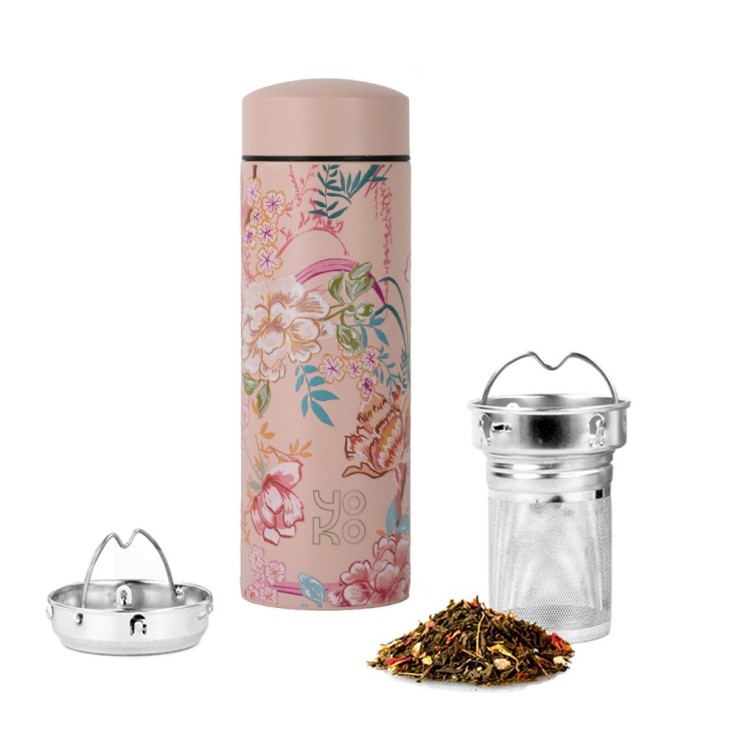 Théière isotherme Bali 35 cl en acier inoxydable (inox)