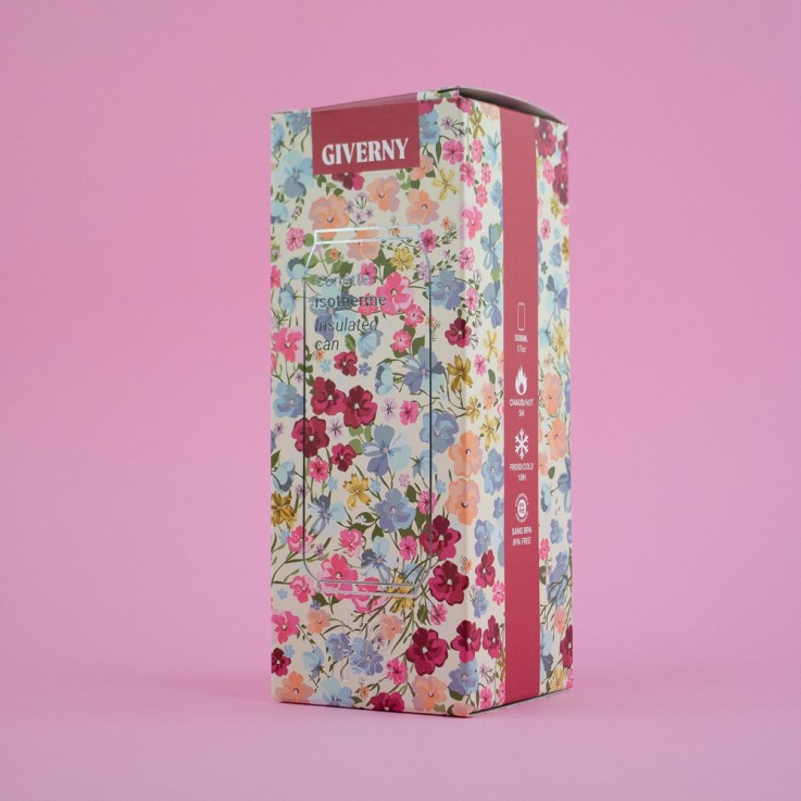 Canette isotherme Giverny 50 cl en acier inoxydable (inox)