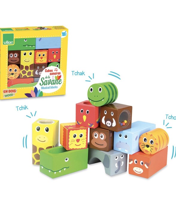 Cubes Sonores Animaux de la...