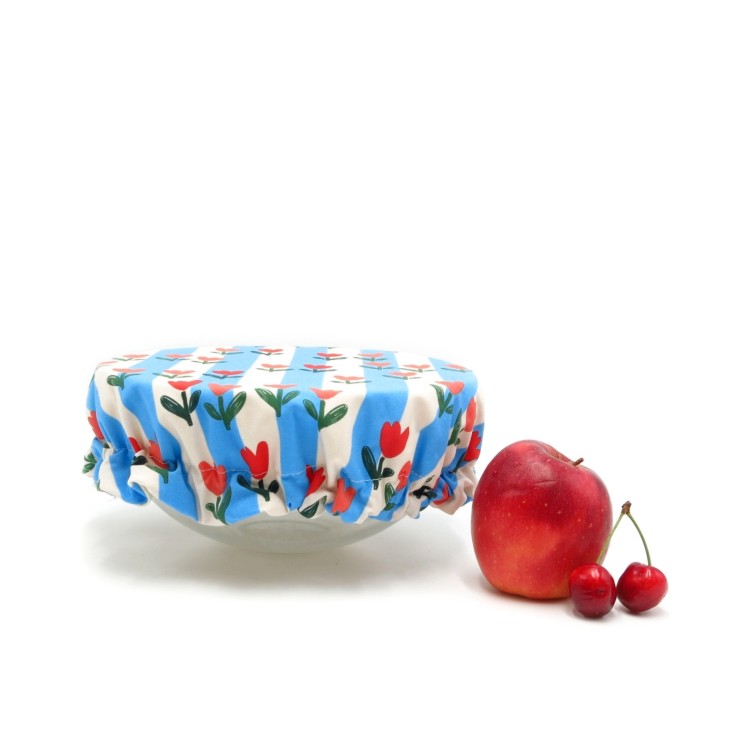 Recouvre bol en Coton enduit (L)