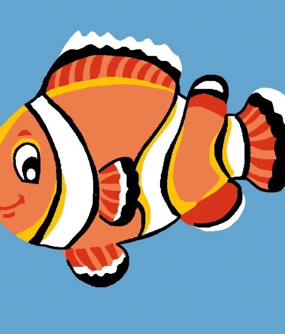 Kit canevas Soudan Poisson...