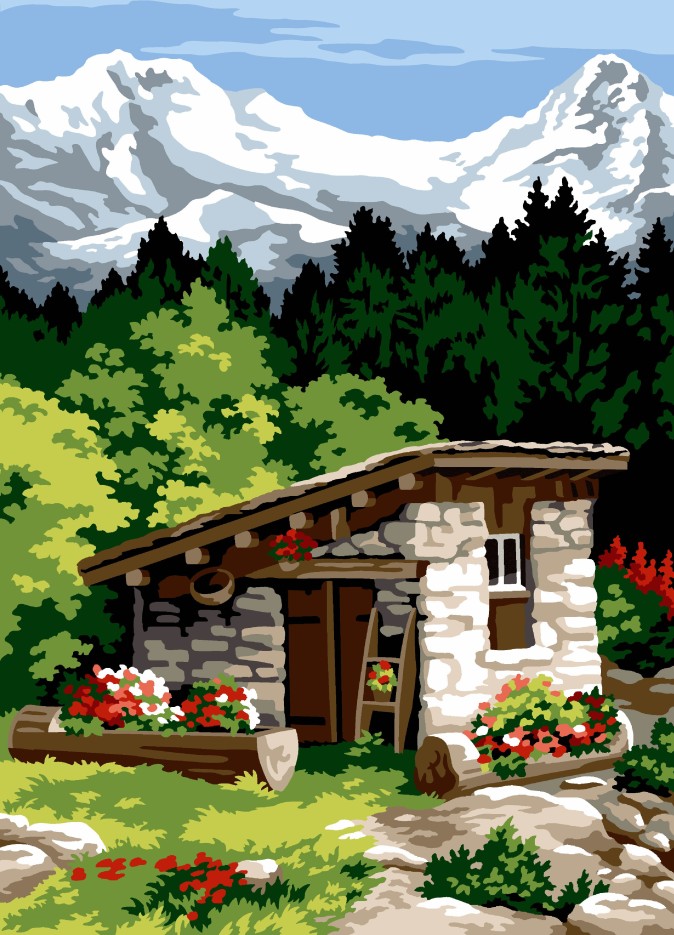 CANEVAS PÉNÉLOPE SEG 45X60