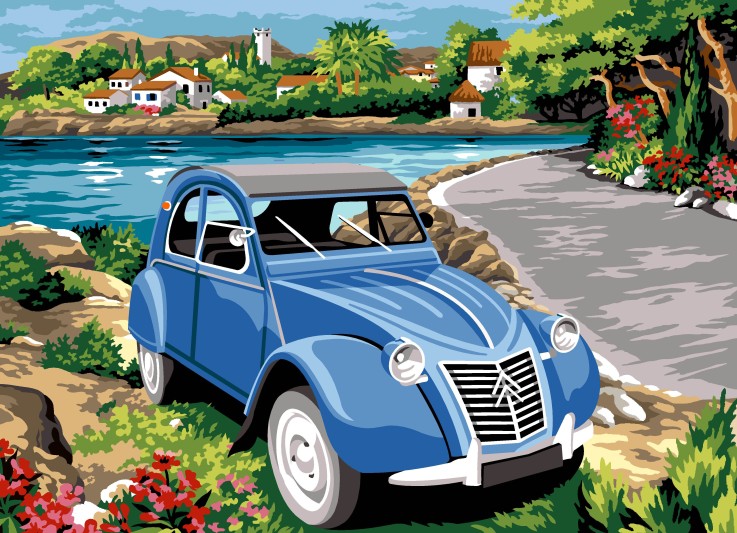 CANEVAS PÉNÉLOPE SEG 45X60