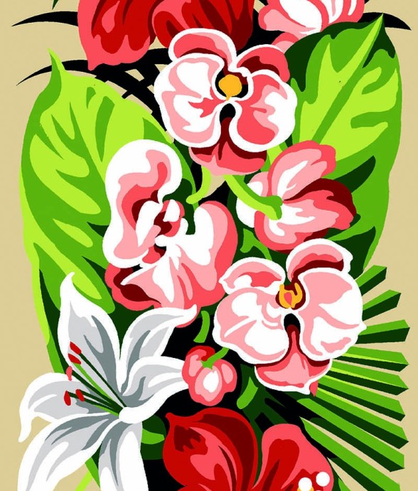 Canevas Margot Exotique...