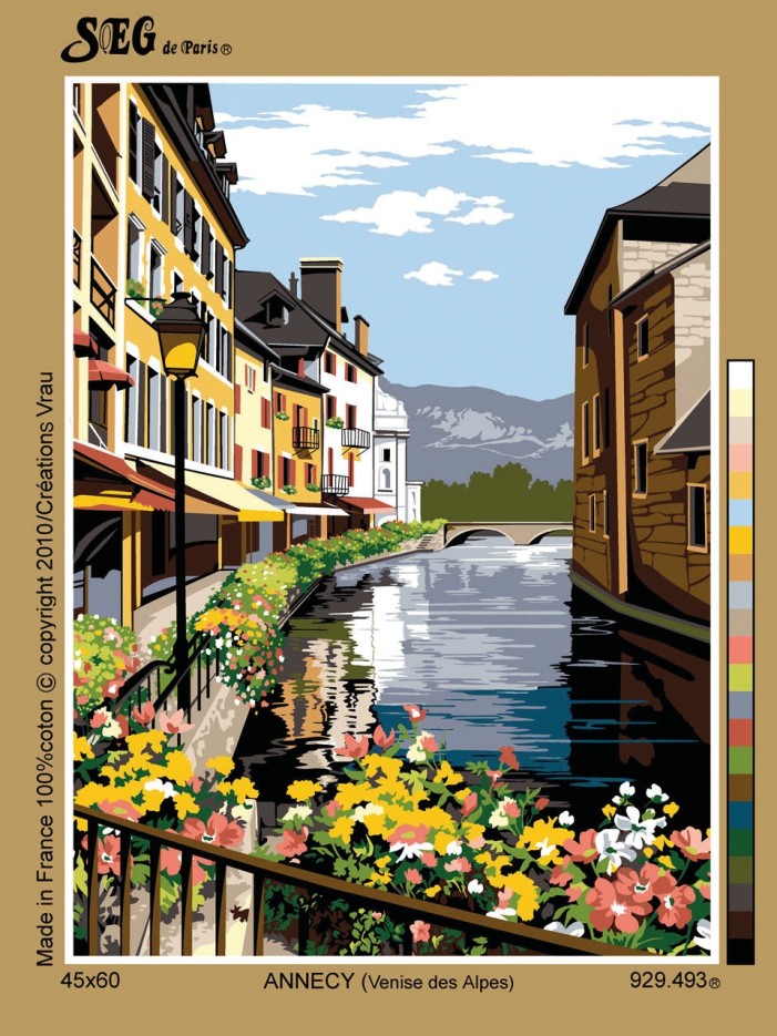Canevas Annecy 45x60cm