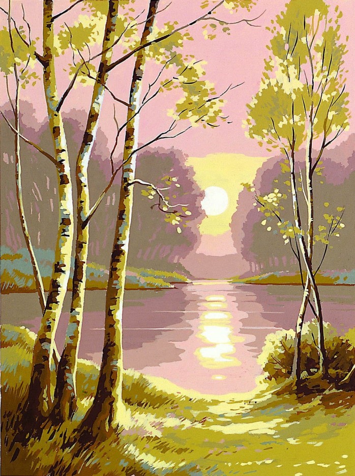 Canevas antique Aurore 40x50cm