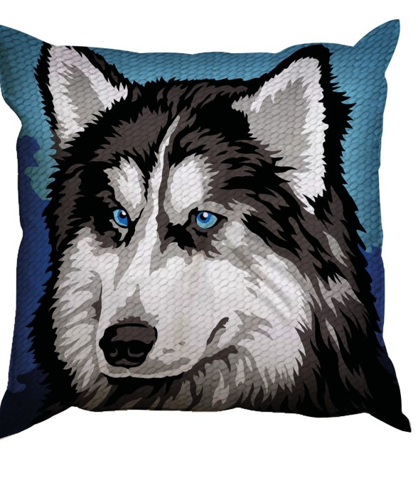 Kit Coussin Canevas Husky