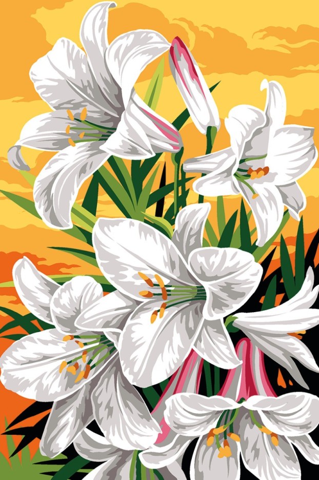 Canevas SEG Lys 60 x 40 cm