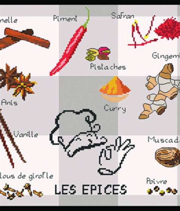 Kit Tableau Les Epices...