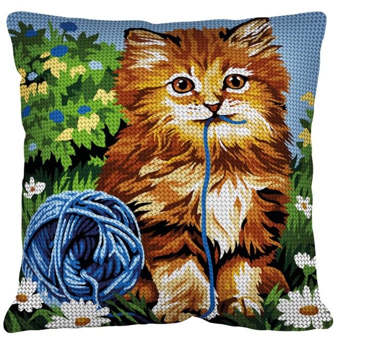 Kit Coussin Point de Croix N 17 Bout de Ficelle