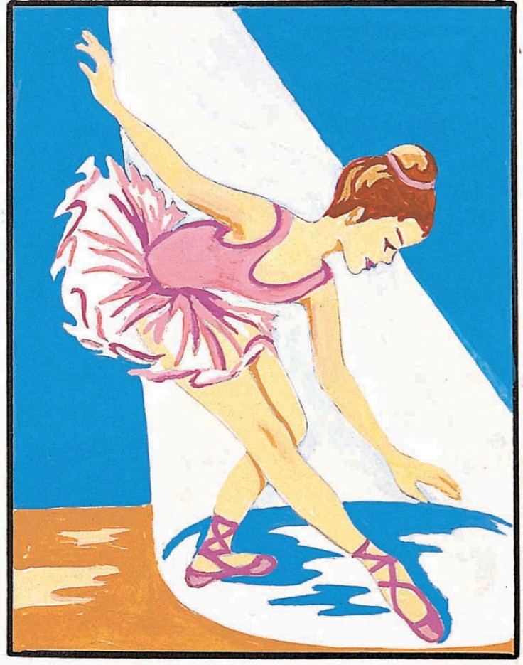 Kit canevas La danseuse 20x25cm
