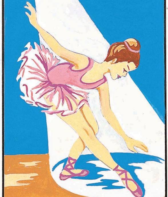 Kit canevas La danseuse...