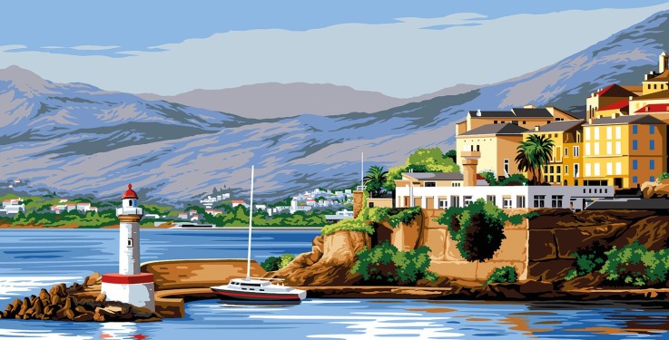 Canevas Margot Bastia 65x120 cm