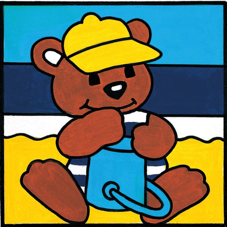 Kit canevas soudan enfant Nounours