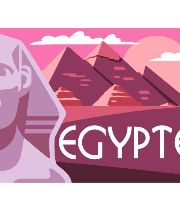 Canevas Margot Egypte 40x30cm