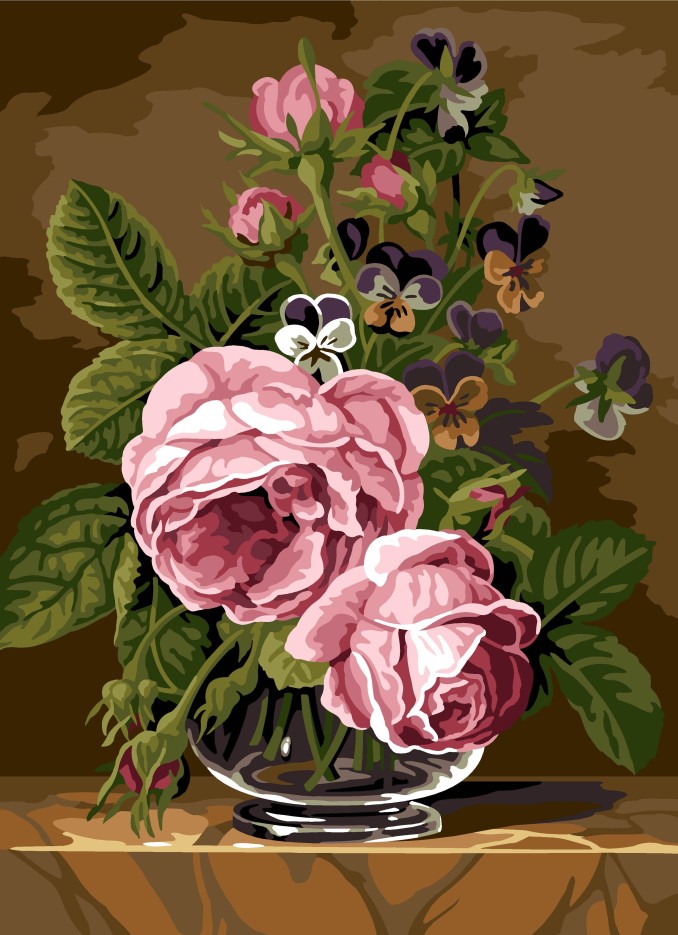 CANEVAS PÉNÉLOPE SEG 45X60