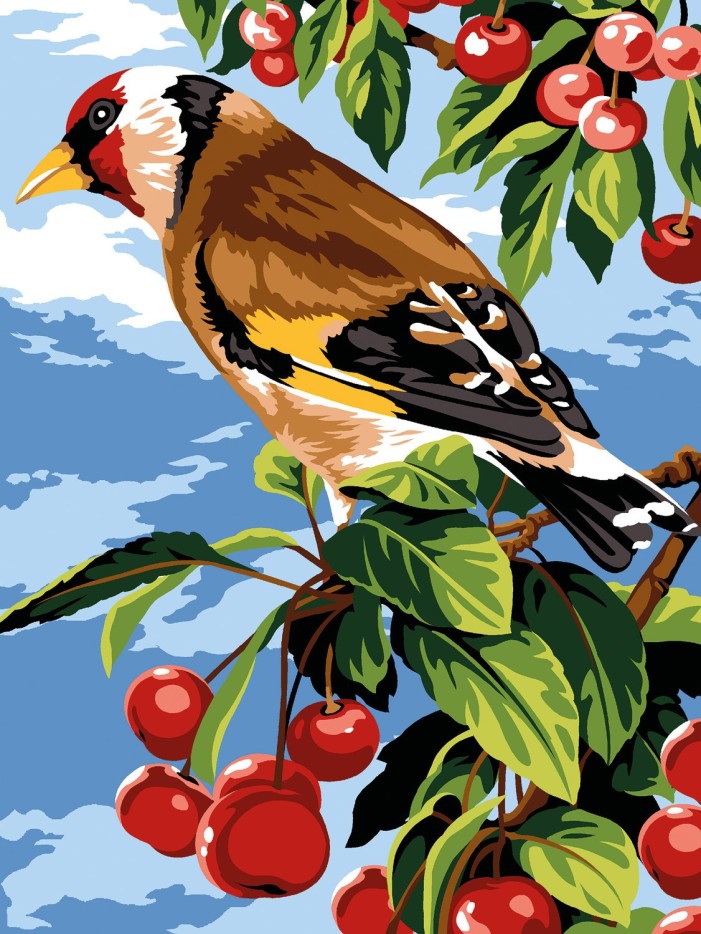 Canevas Margot Plume d'été 40x50 cm