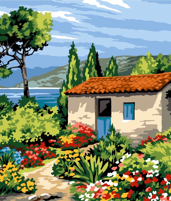 CANEVAS PÉNÉLOPE SEG 45X60