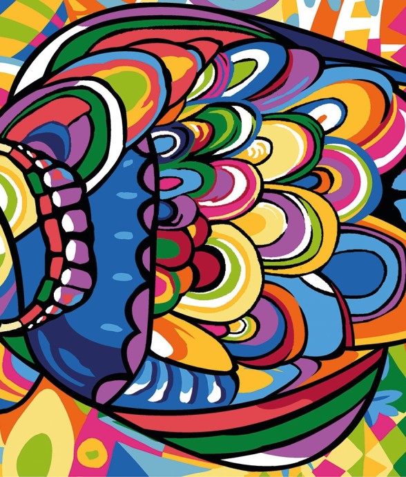 Canevas SEG Poisson 45 x 60 cm