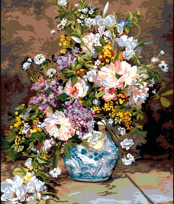 Canevas Antique Bouquet...