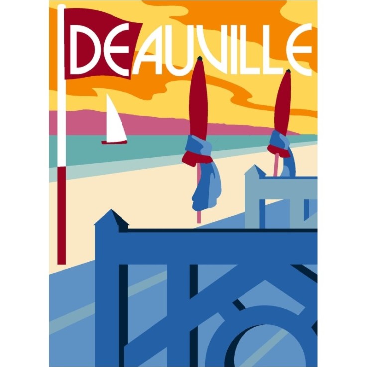 Canevas Margot Deauville 40x30cm