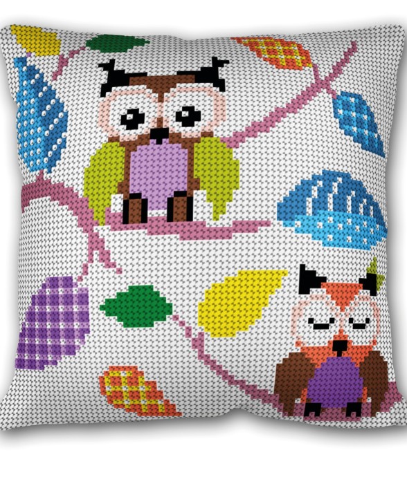 Kit Coussin Canevas Duo