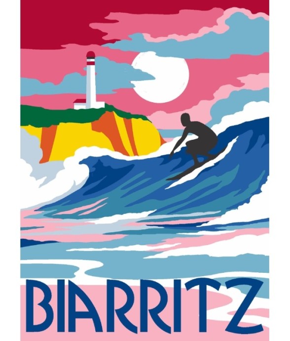 Canevas Margot Biarritz...