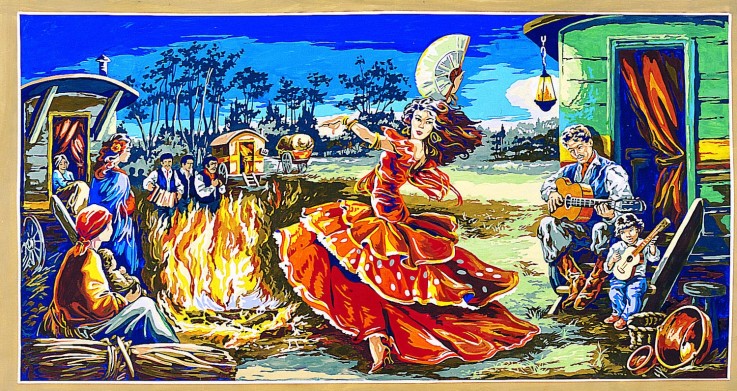Canevas SEG Esmeralda 65 x 120 cm