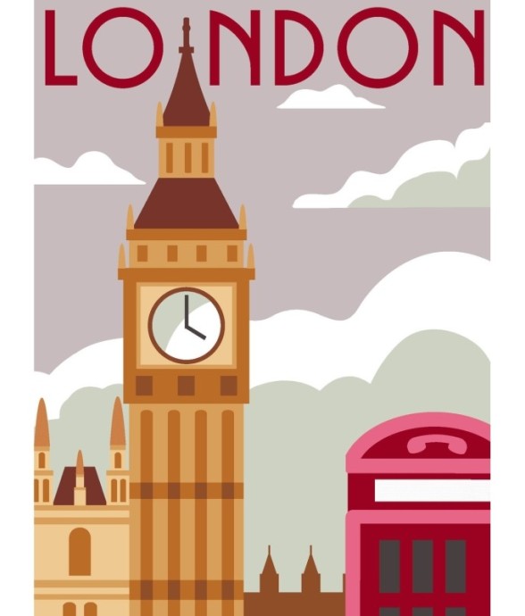 Canevas Margot N24 London...