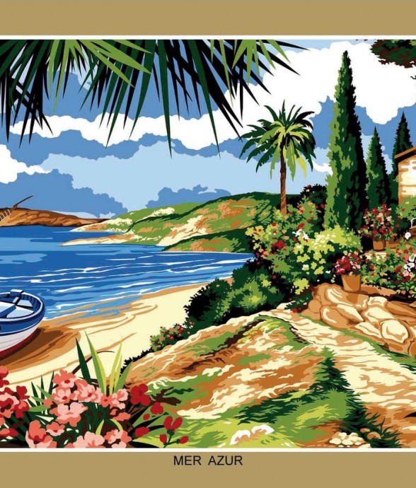 Canevas SEG Mer Azur 65 x...