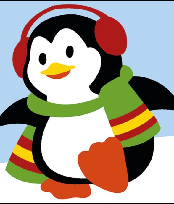 Kit Pingouin 20x20 cm