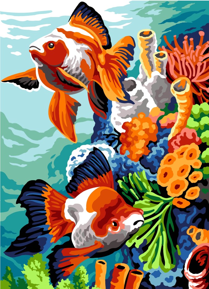 CANEVAS PÉNÉLOPE SEG 45X60