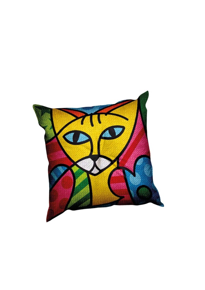 Kit Coussin Canevas Color Cats