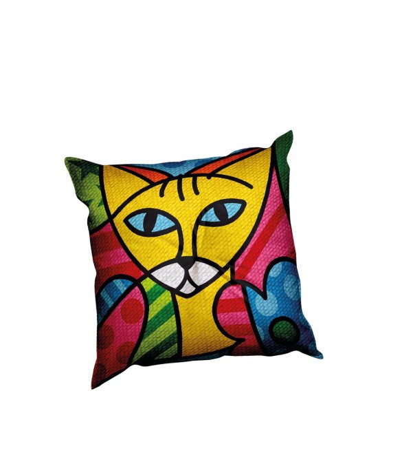 Kit Coussin Canevas Color Cats
