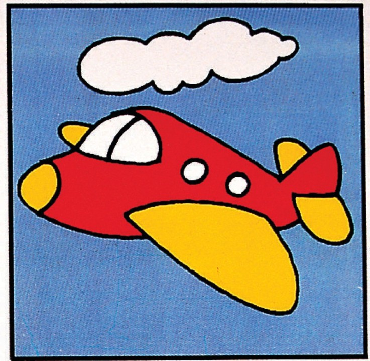 Kit canevas Soudan Avion 20x20cm