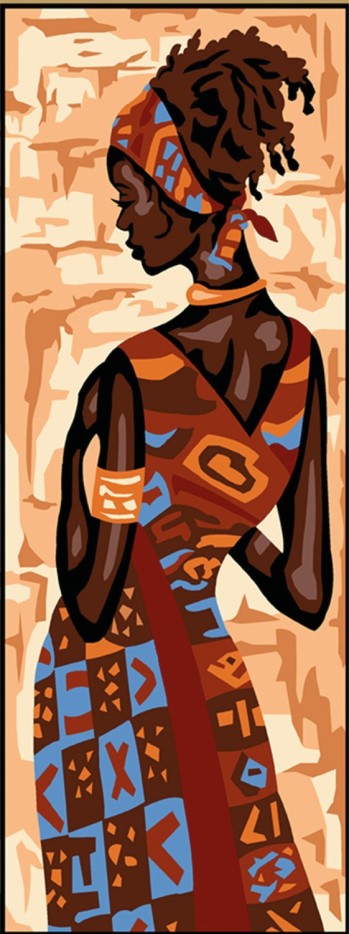 Canevas Pénélope Antique Féminité 25x60cm
